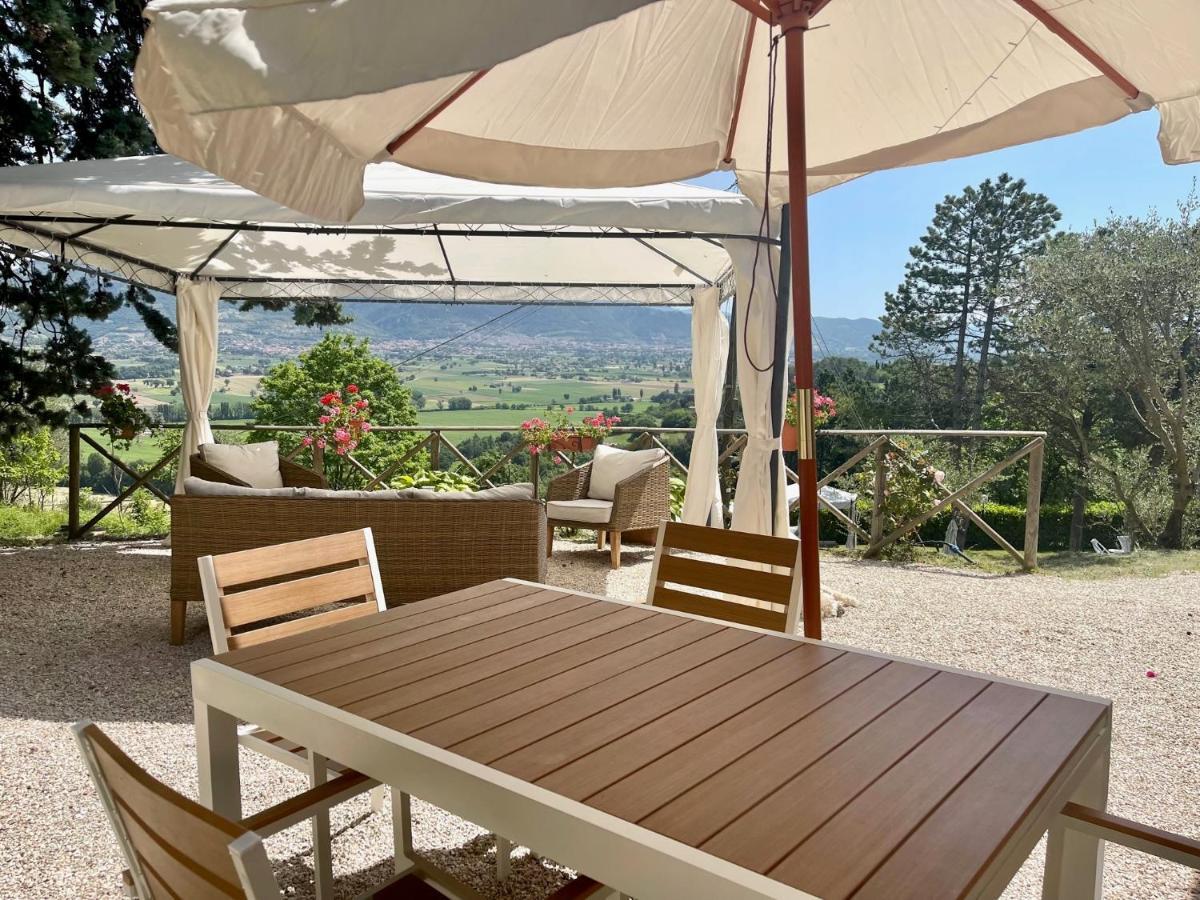La Panoramica Gubbio: Charming Self-Catering Retreat Villa Exterior photo