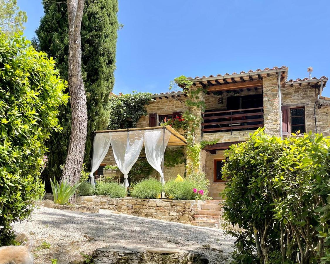 La Panoramica Gubbio: Charming Self-Catering Retreat Villa Exterior photo