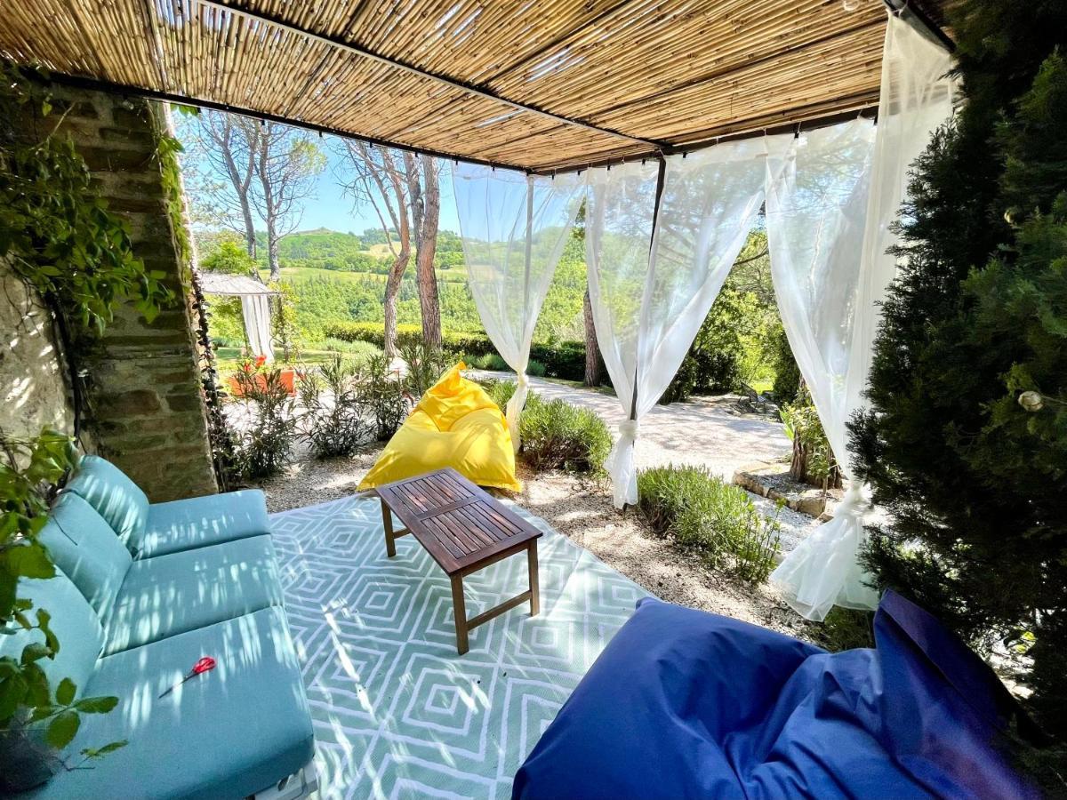 La Panoramica Gubbio: Charming Self-Catering Retreat Villa Exterior photo