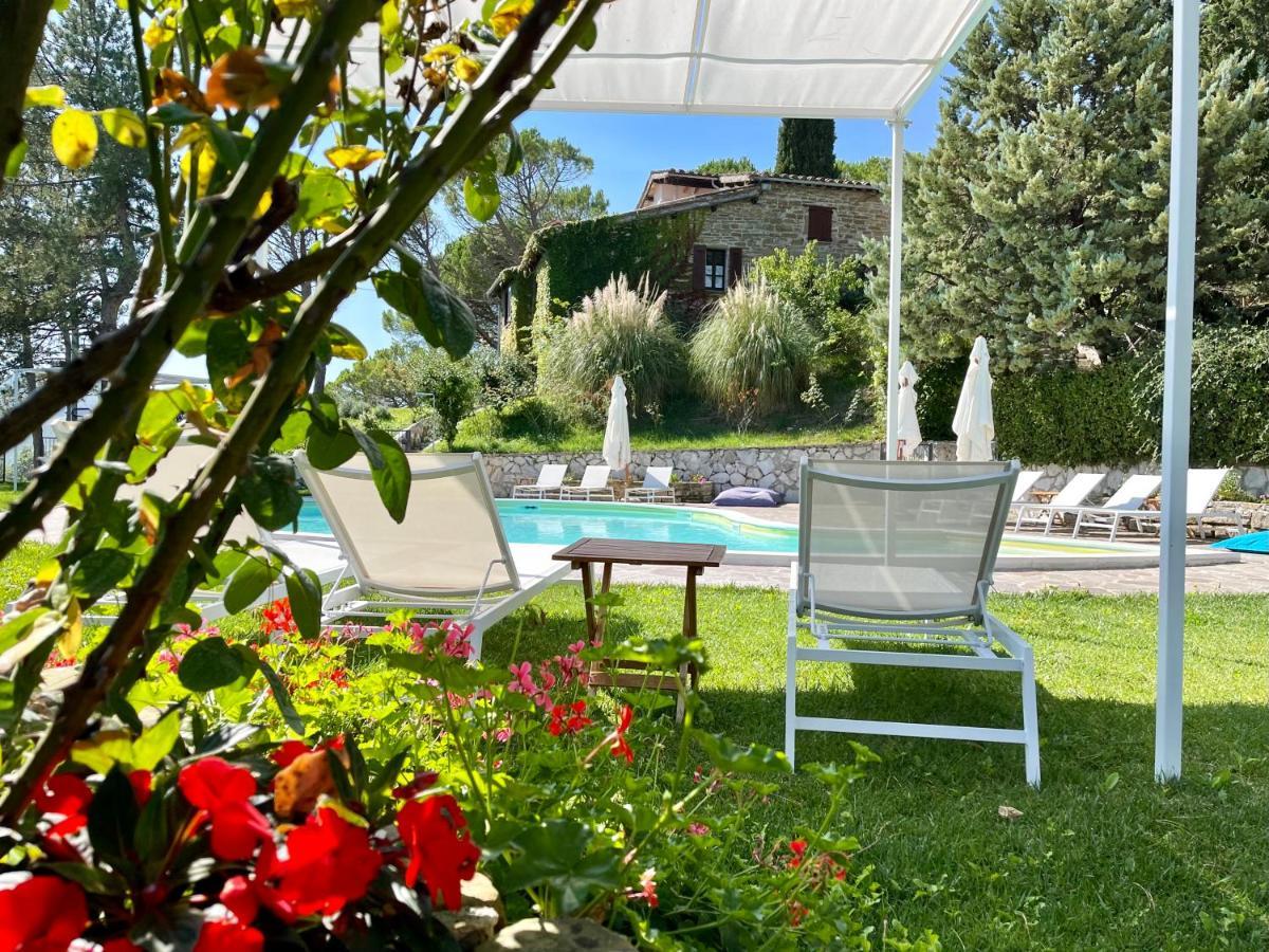 La Panoramica Gubbio: Charming Self-Catering Retreat Villa Exterior photo